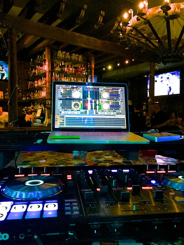 The booth at the bar